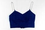 CROP TOP  glenchek 2 CON CADENA