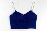 CROP TOP  glenchek 2 CON CADENA